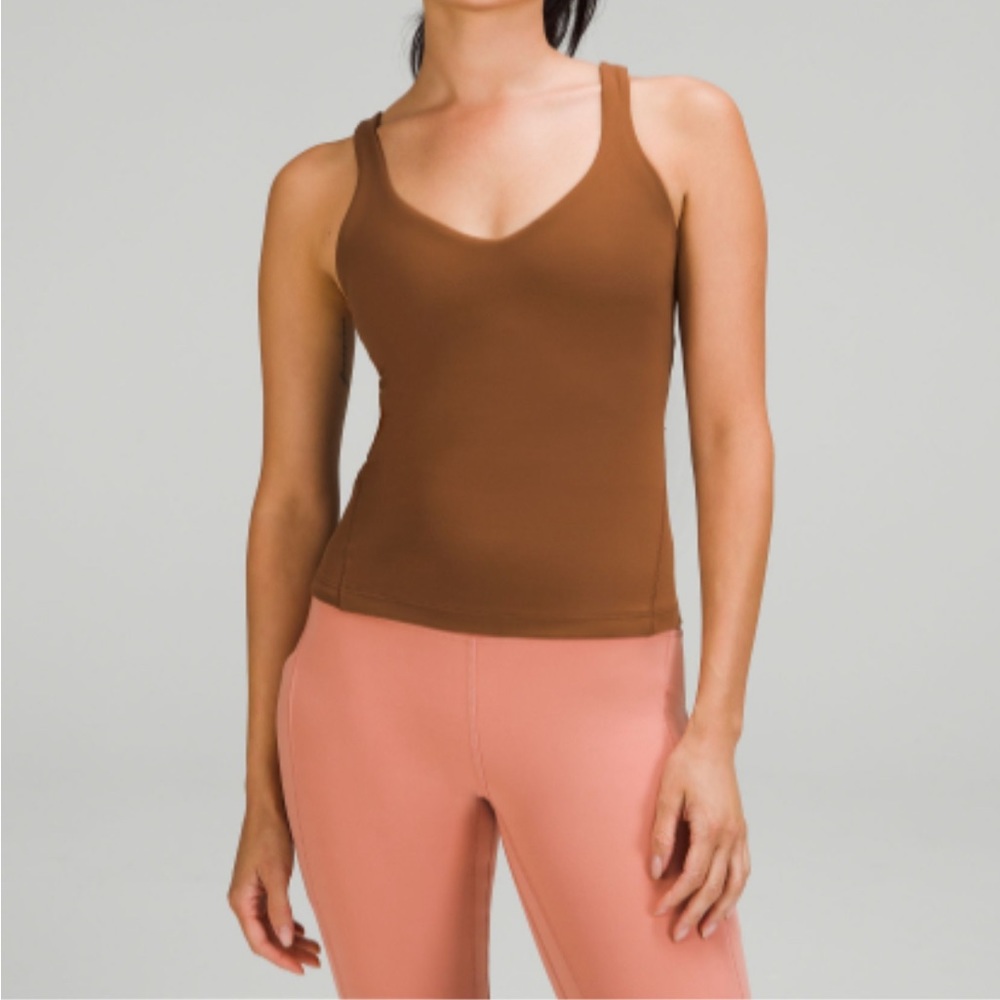 Lululemon Athletica Brown Tank Top